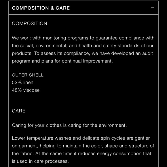 Zara limited edition European linen buttoned shirt - Picture 7 of 7